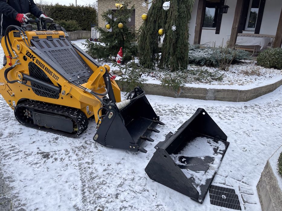 Оренда міні навантажувача та траншеє копача