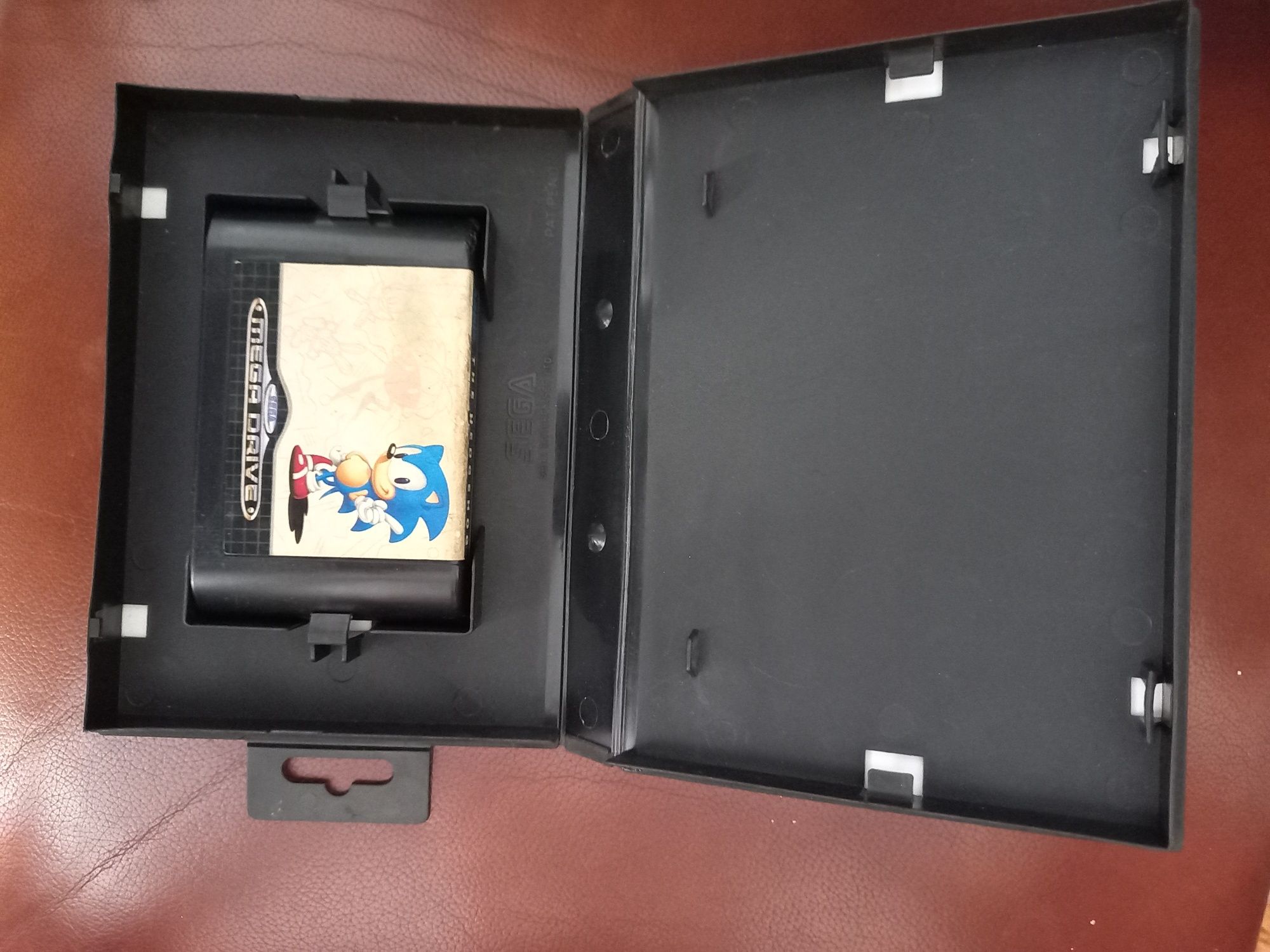 Sega Mega Drive Cassete de Jogos-Sonic com capa