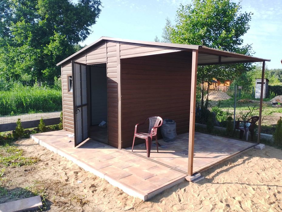 Garaż Blaszany - Schowek Narzędziowy / Magazyn Gospodarczy - Maj-Blach