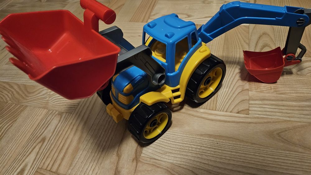 Traktor koparka zabawka dla dziecka