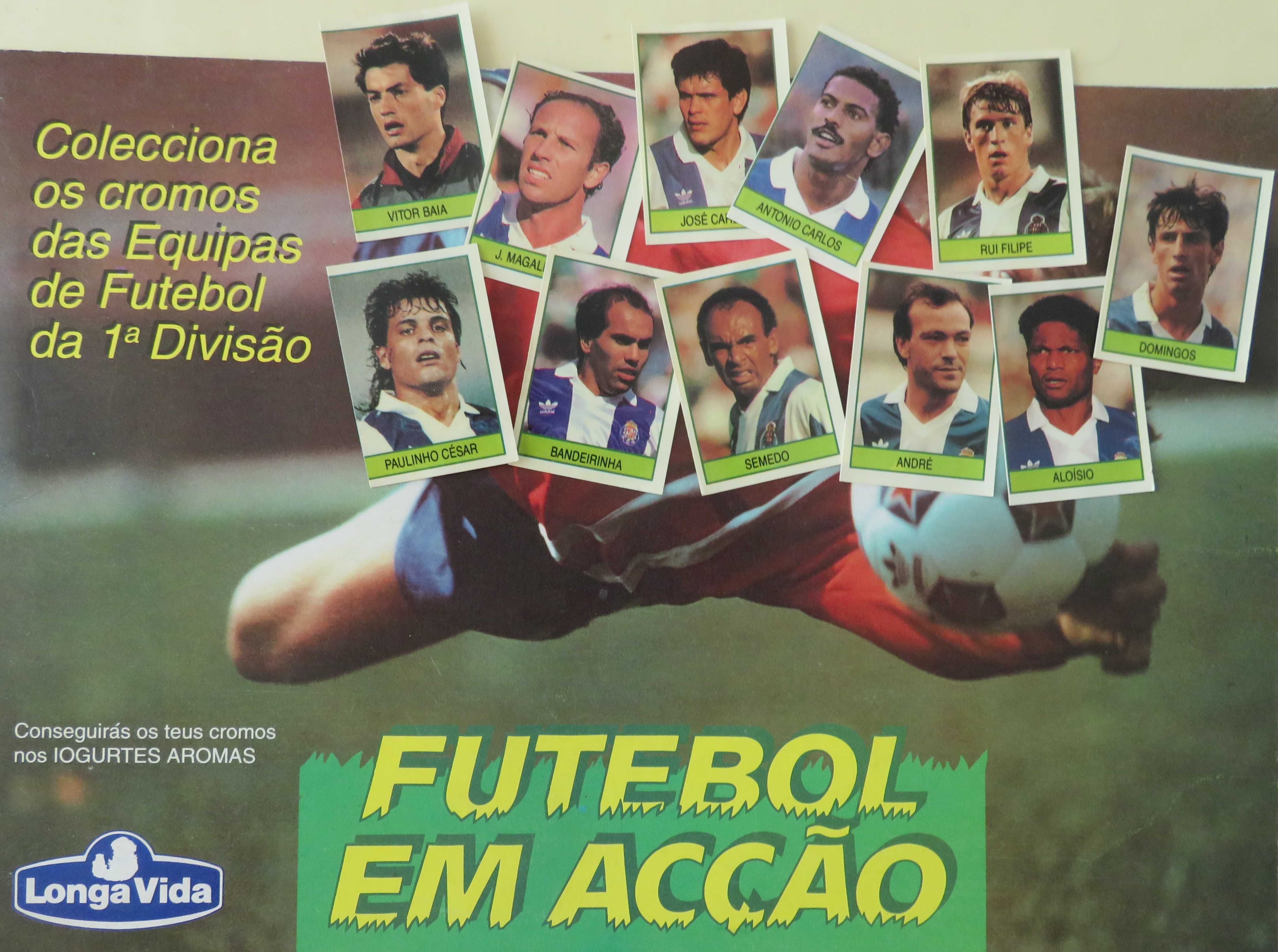 Cromos (LongaVida) Futebol em Acção (FC PORTO/92-92/93)