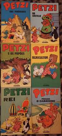 6 Livros infantis do Petzi !!