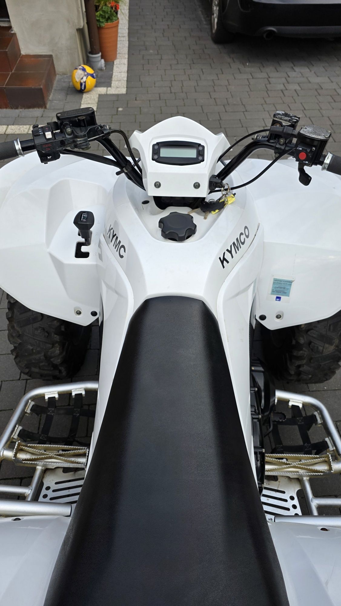 Quad ATV Kymco Maxxer 400, Super stan, Nowy Akumulator