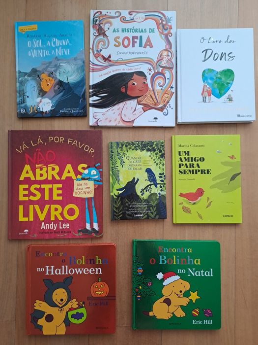 Livros infantis novos e novidades