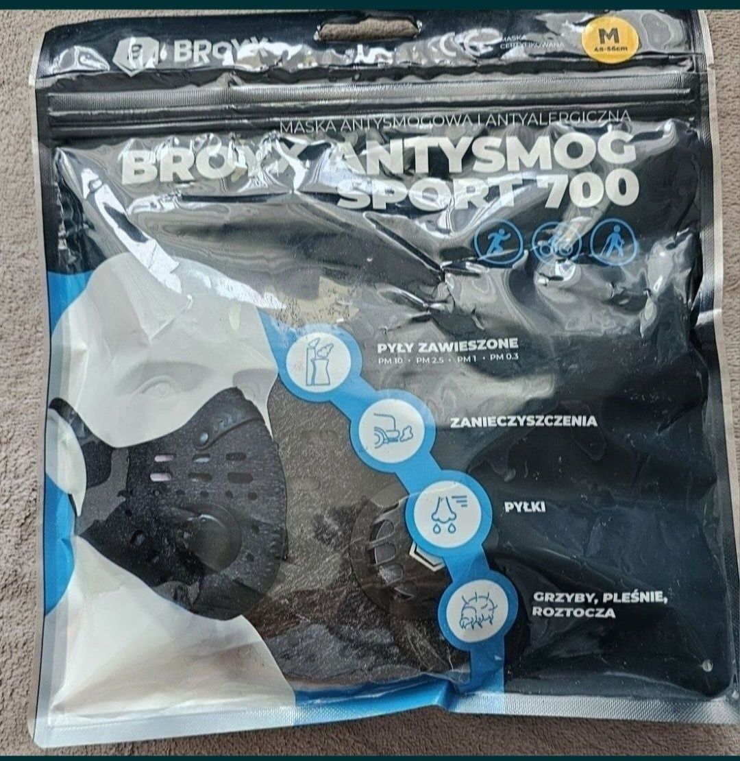 Maska antysmogowa Broyx r.M