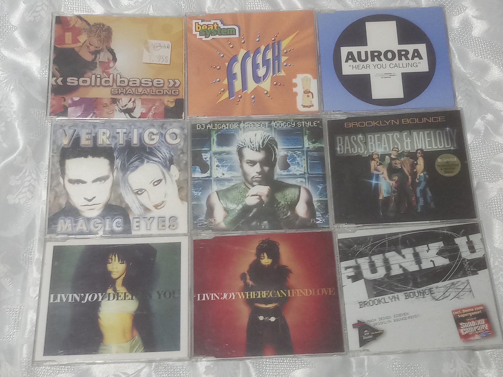Lote CDs Dance Music com uso