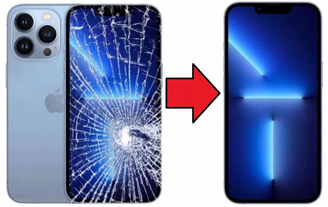 Serwis Telefon Samsung iPhone 7 8 X 11 12 WYMIANA Wyświetlacz Ekran