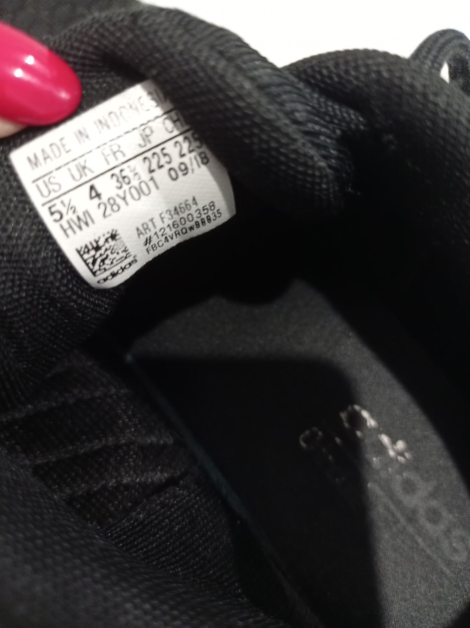 Buty Adidas lite racer rozmiar 36.5