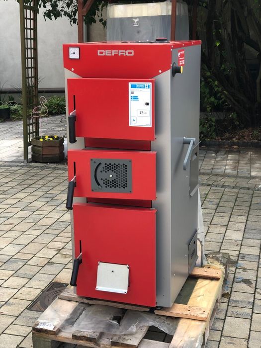 Kocioł DEFRO 17 KW węgiel drzewo