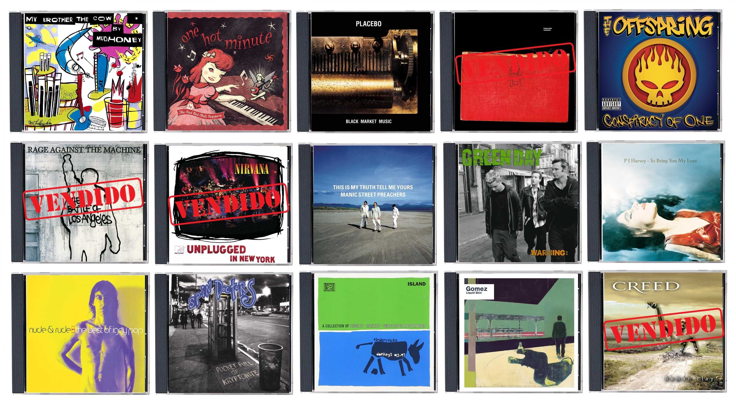 Rock Alternativo, Indie, Rock: Lote de 60 CD's [7]