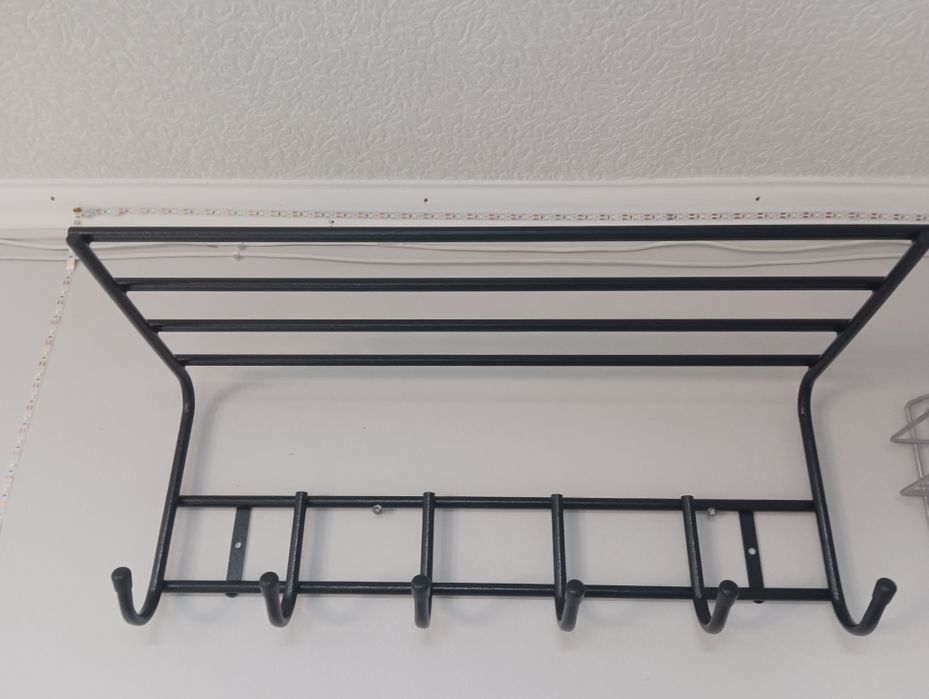 Вішалка гачки вешалка залізна железная на стіну для одягу одежды міцна