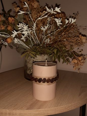 Свічка декоративна із запахом кави