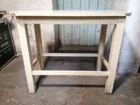 Stolik stół biurko drewniane sosnowe nogi do renowacji