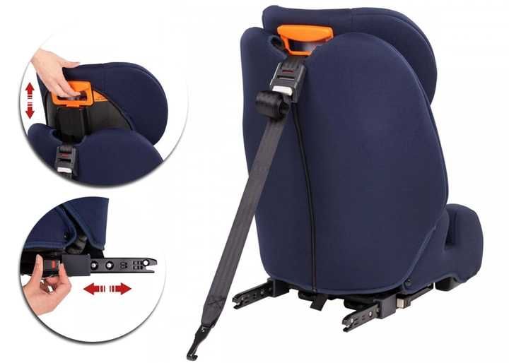 Автокресло Froggy Safety Up с системой крепления ISOFIX ( Синее )