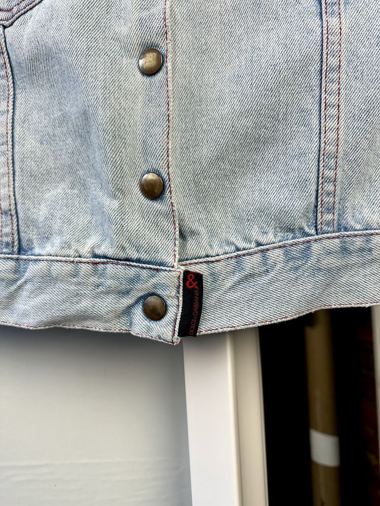 Дуже Крута, Оригінальна Vintage Womens Dolce & Gabbana Denim Jacket