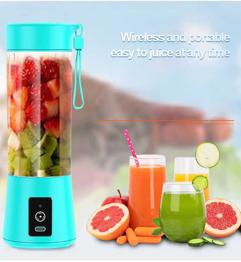 Mini Blender - przenośny 380 ml Nowy