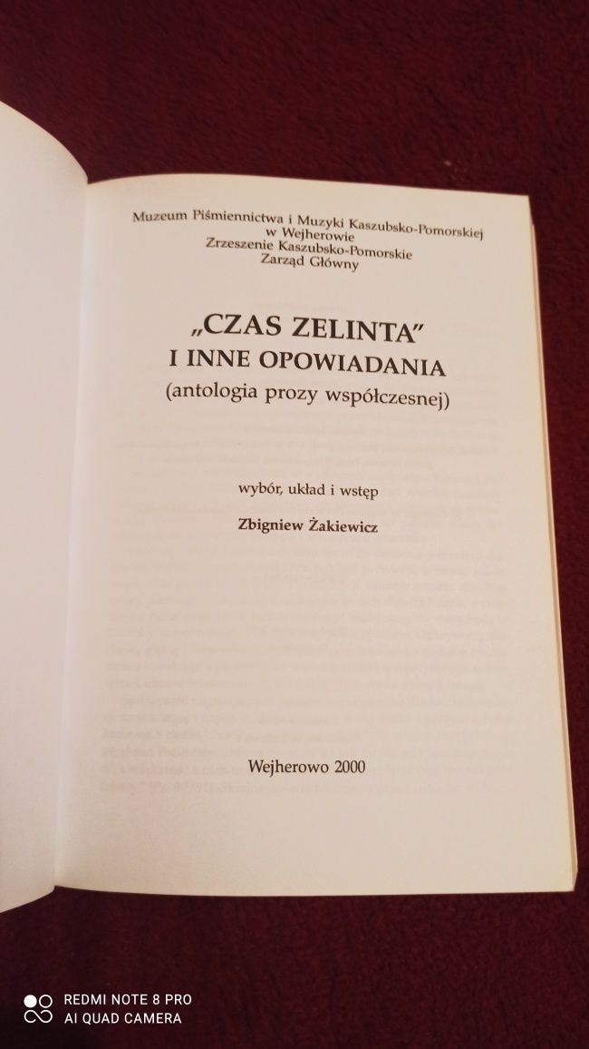 Książka Czas Zelinta i inne opowiadania - Z. Zakiewicz