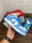ЗНИЖКА‼️ 42(26,5см) Nike SB Dunk Blue White блакитні білі кеди найк сб