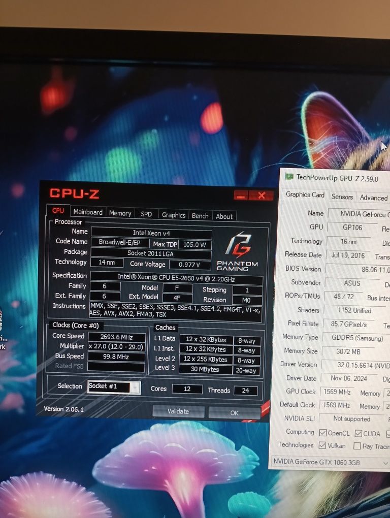 PC gamer com GTX 1060