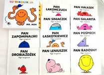 Superkolekcja Mr. Men Roger Hargreaves  10 książeczek Emocje