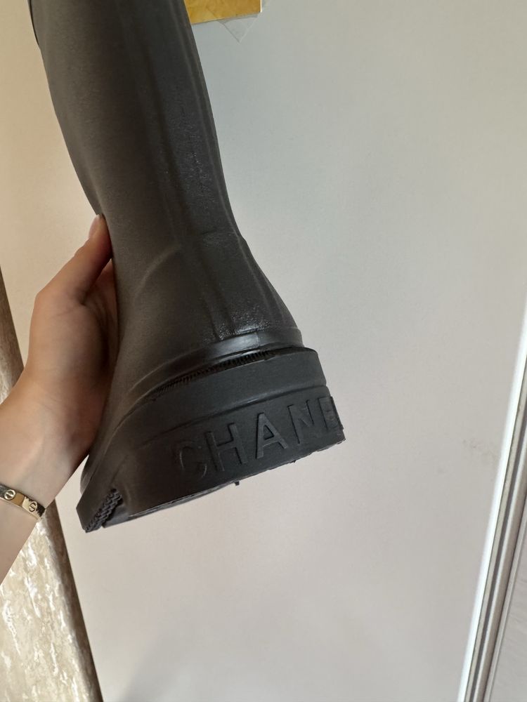 Резиновые сапоги chanel Rubber Raine