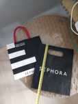Torebki sephora po prezencie kolekcja czarne papier torebeczka