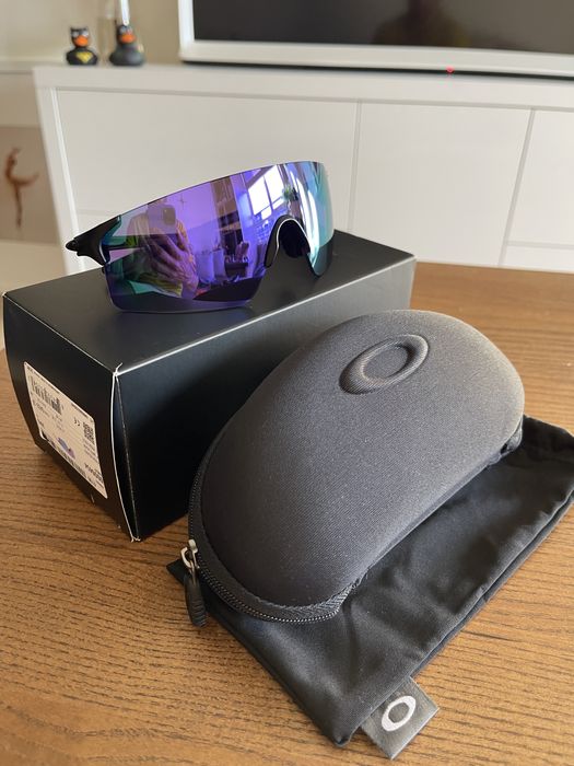 Сонцезахисні окуляри Oakley Evzero Blades matte black/prizm violet