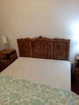 Mobilia de quarto Vintage restaurada com colchão