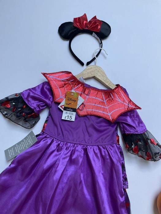 86 82 George Disney Minnie Mouse kostium strój przebranie halloween