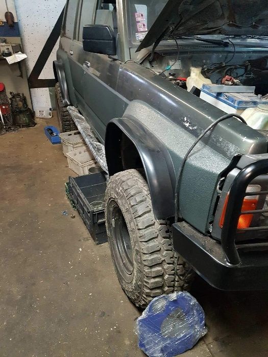 poszerzenia nadkoli zmota bulwarówka patol land rover vitara jimny