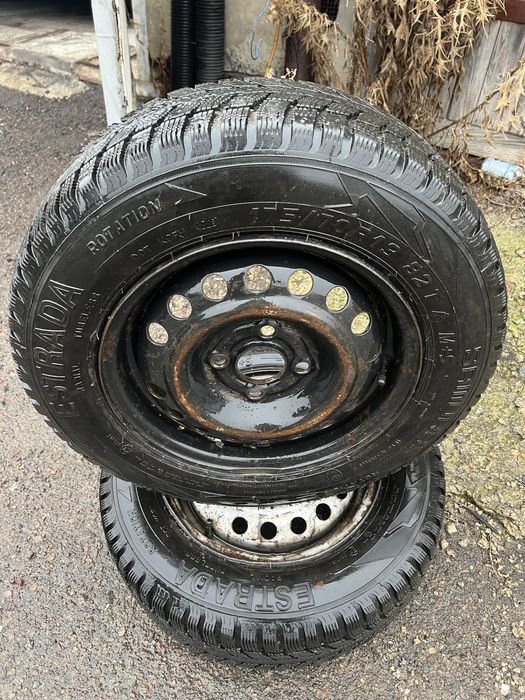 Продам зимову резину з дисками(колеса в зборі)різних розмірів