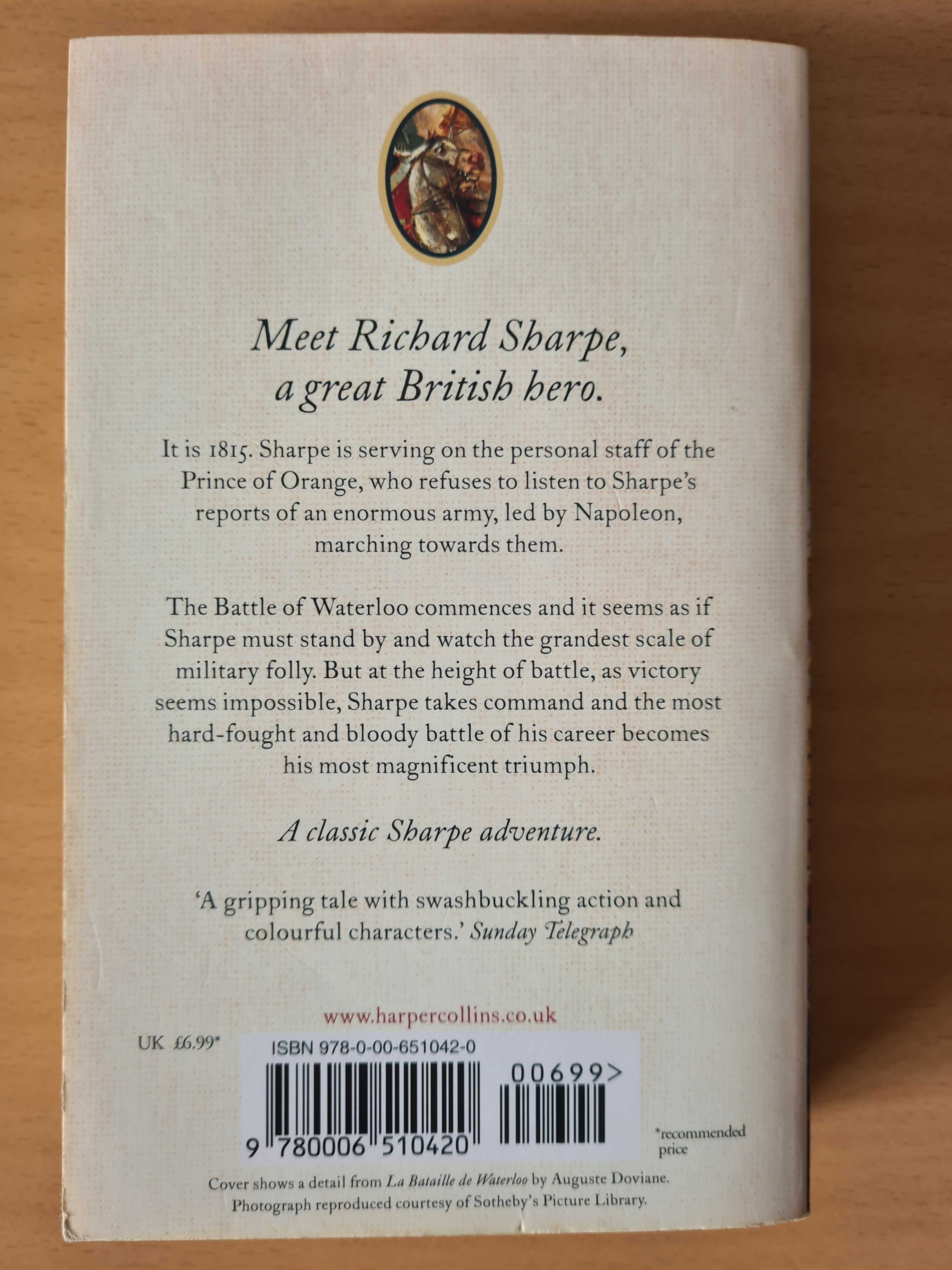 Book "Shape's Waterloo" by Bernard Cornwell