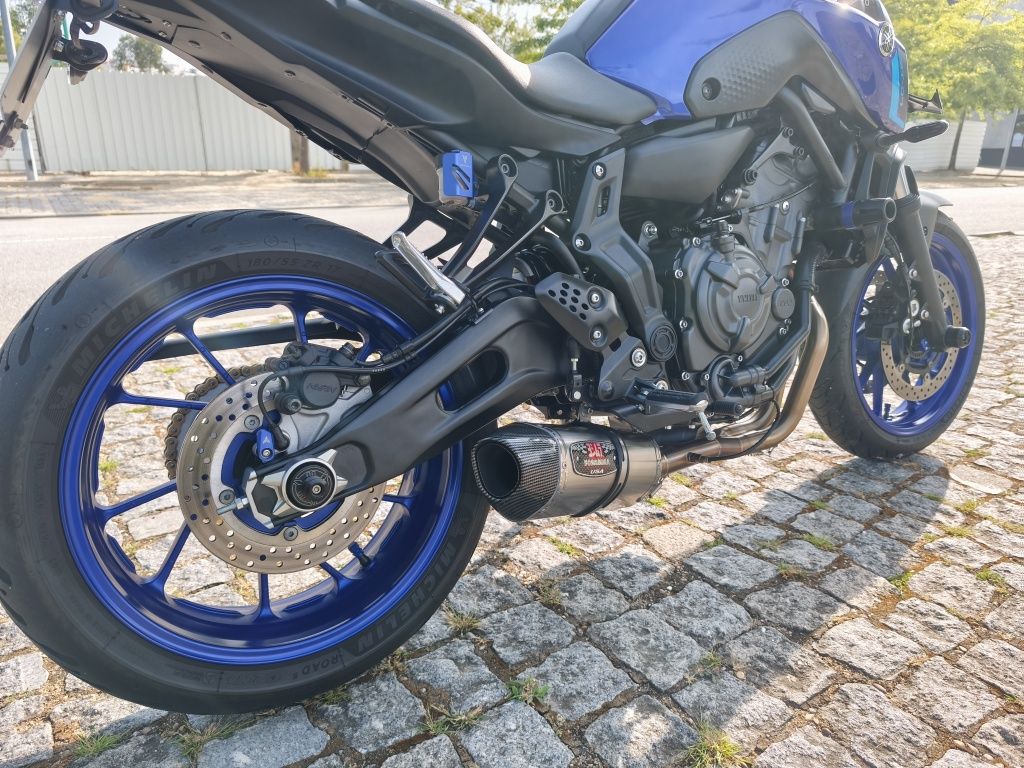 Yamaha MT-07 full power