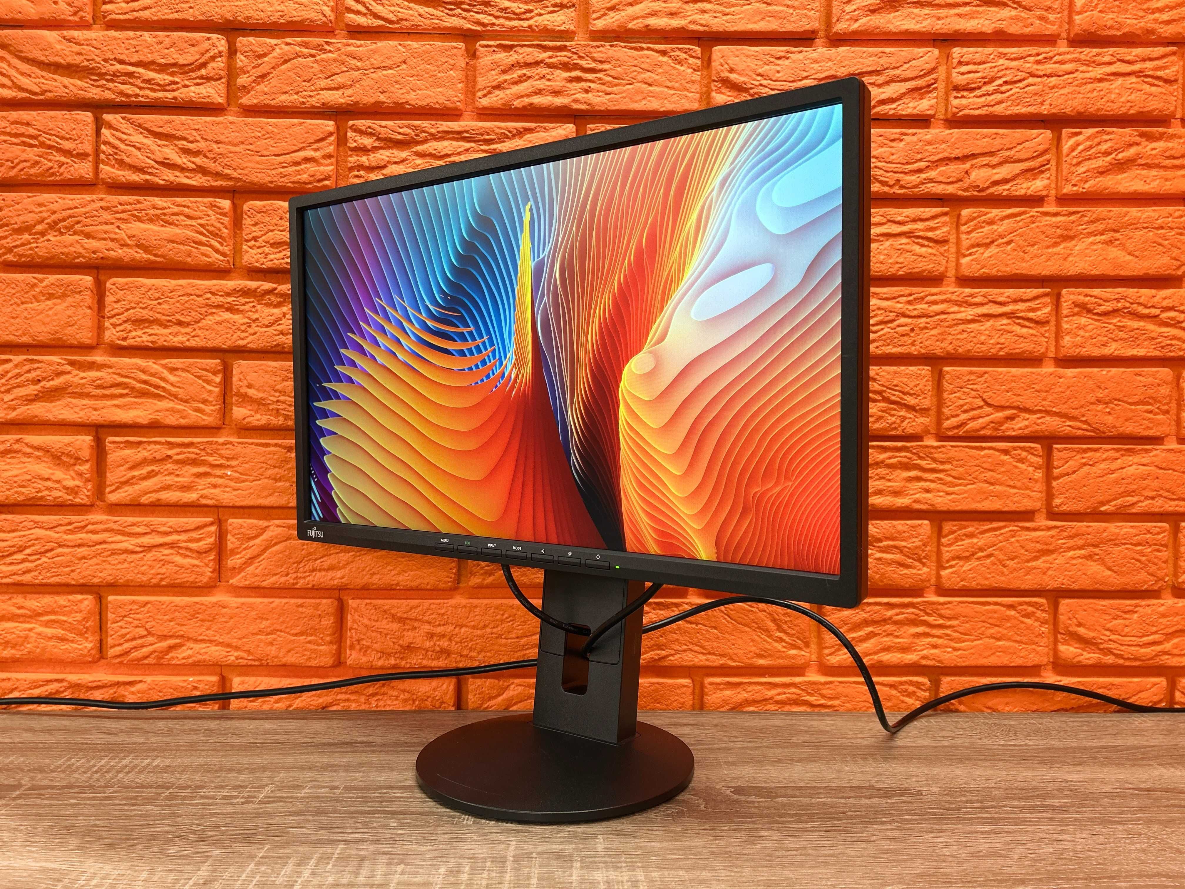 Монітор 21.5" Fujitsu B22-8/ 1920х1080 IPS/ VGA, DVI, DP, Flicker-Free