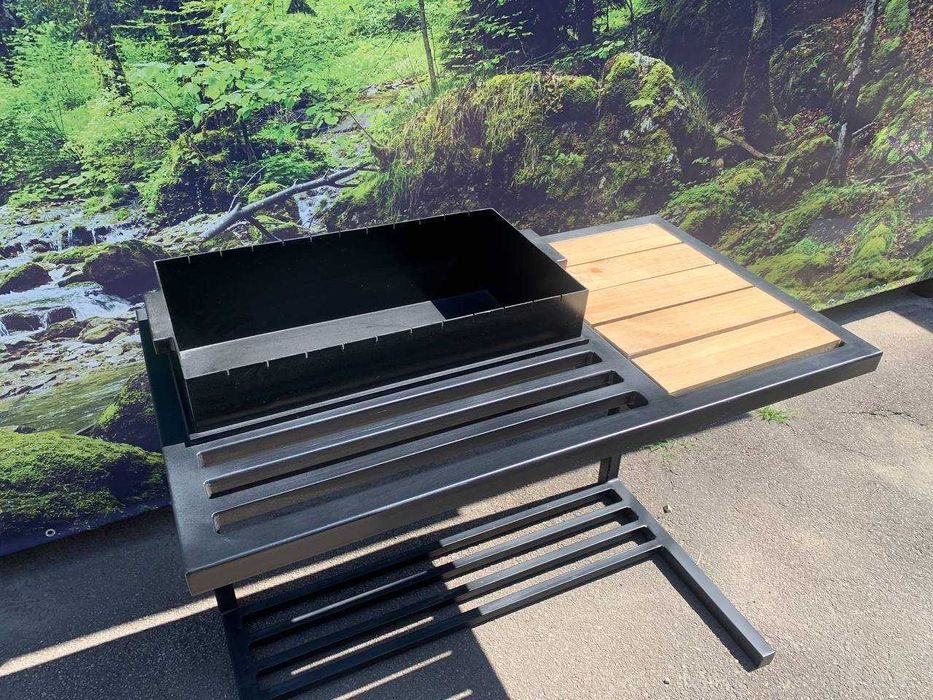 Мангал із жаростійкої сталі