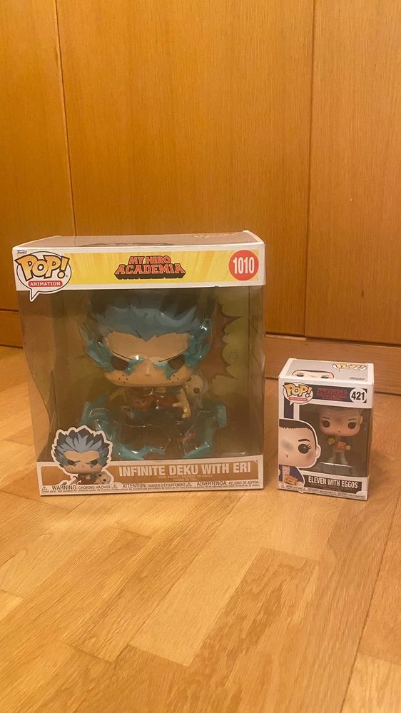 Funko Pop My Hero Academia Infinite Deku with Eri Jumbo Sized Pop 10"