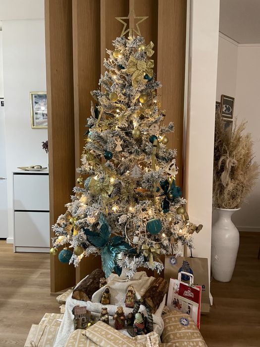 Arbore de natal flocos de neve 180