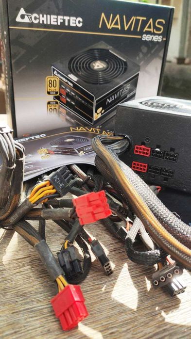 Блок питания 80+ Gold 1Квт Chieftec Navitas Чифтек Навитас 80Plus Gold