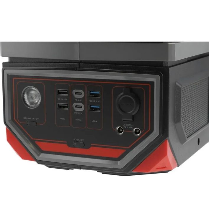 Портативная электростанция 1200Вт, 917Вт*ч, 230В, USB-C PD YATO