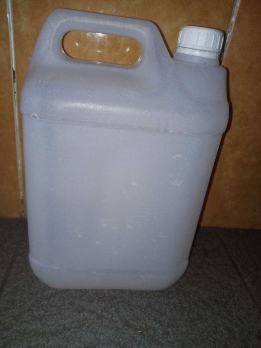 Пластикова каністра 5 л. (б/в) для технічної води та рідин.