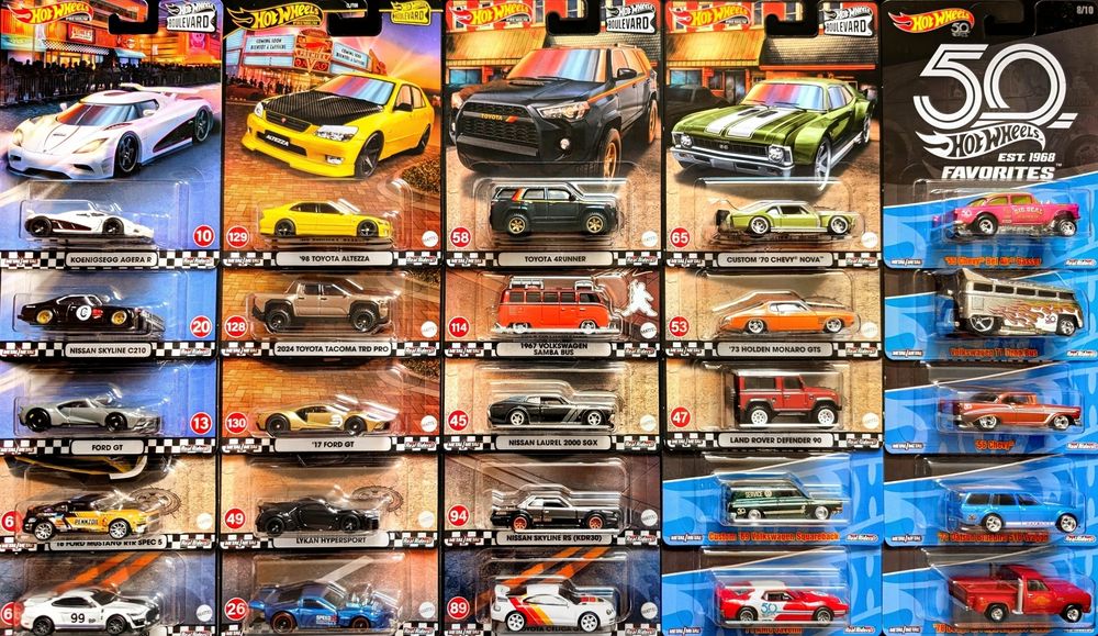 ОНОВЛЕННЯ від 19.10 Hot Wheels Premium (250-700 грн)