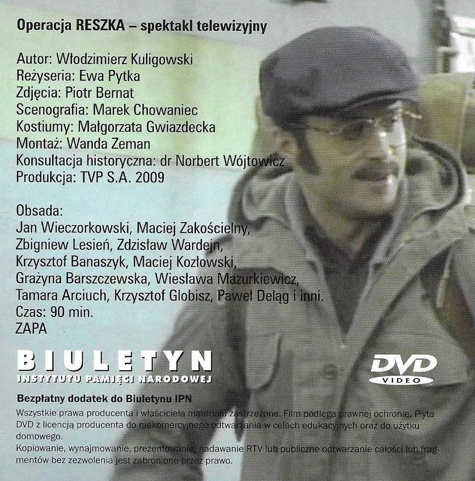 Operacja Reszka DVD IPN