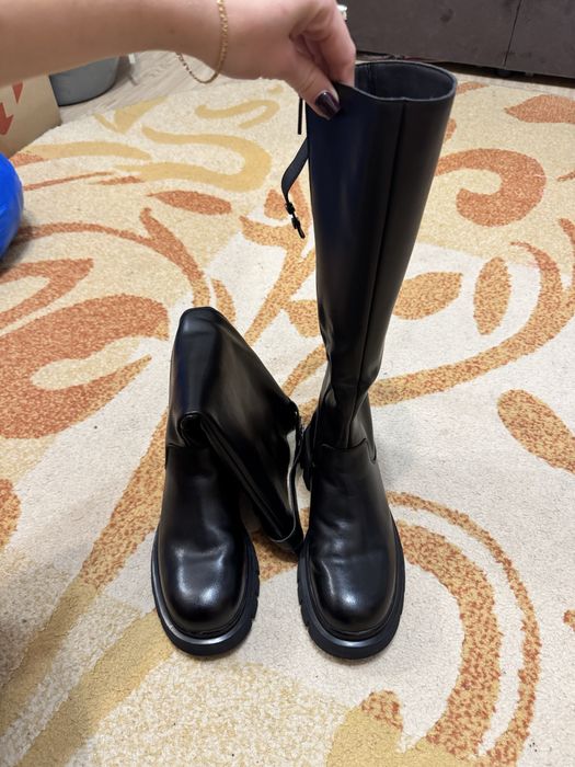 Зимові батфорди (сапоги) 38 розмір, натуральна шкіра, нові