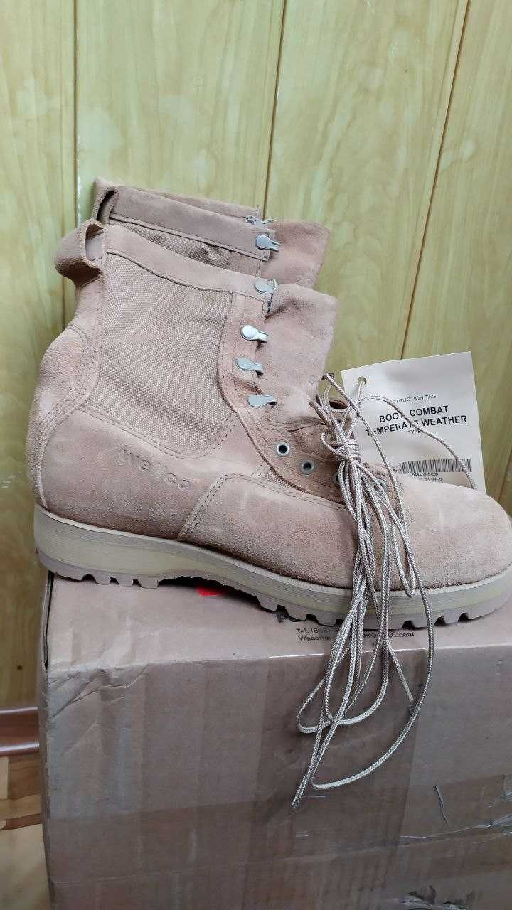 Демисезонные берцы армии США Desert Tan Combat Boots