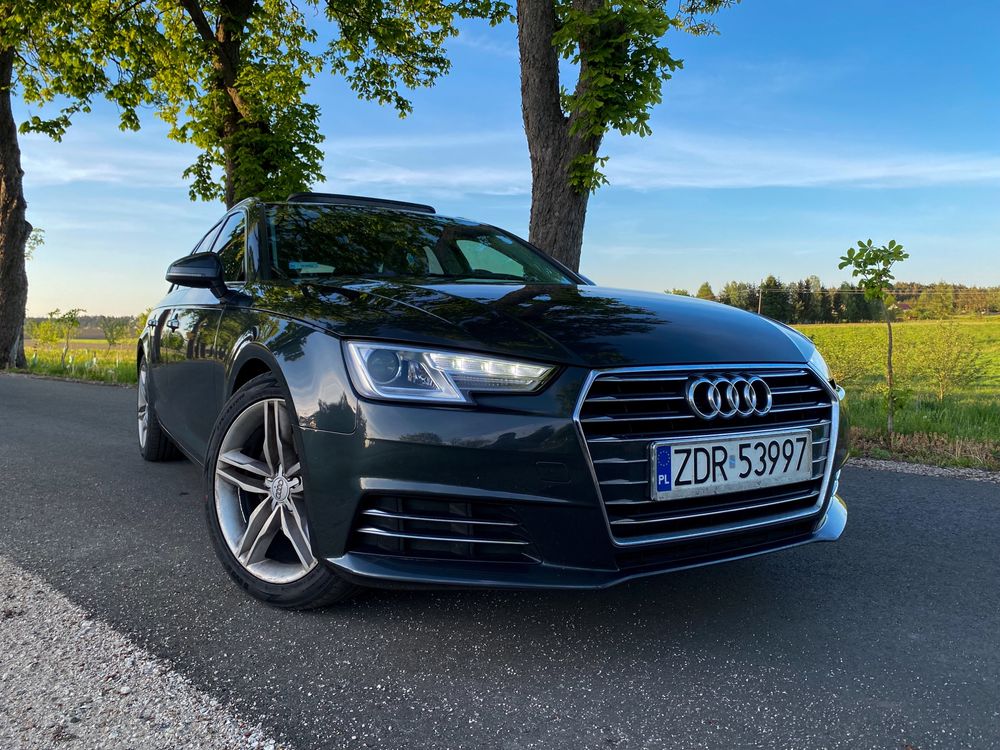 Audi A4b9 2.0TDI Brązowa skóra, panorama, bixenon, manetki