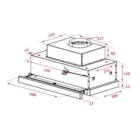 Exaustor TEKA CNL 6815 Plus (60cm) - praticamente NOVO!!!
