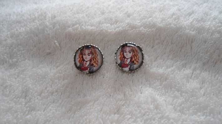 Kolczyki Harry Potter Hermiona