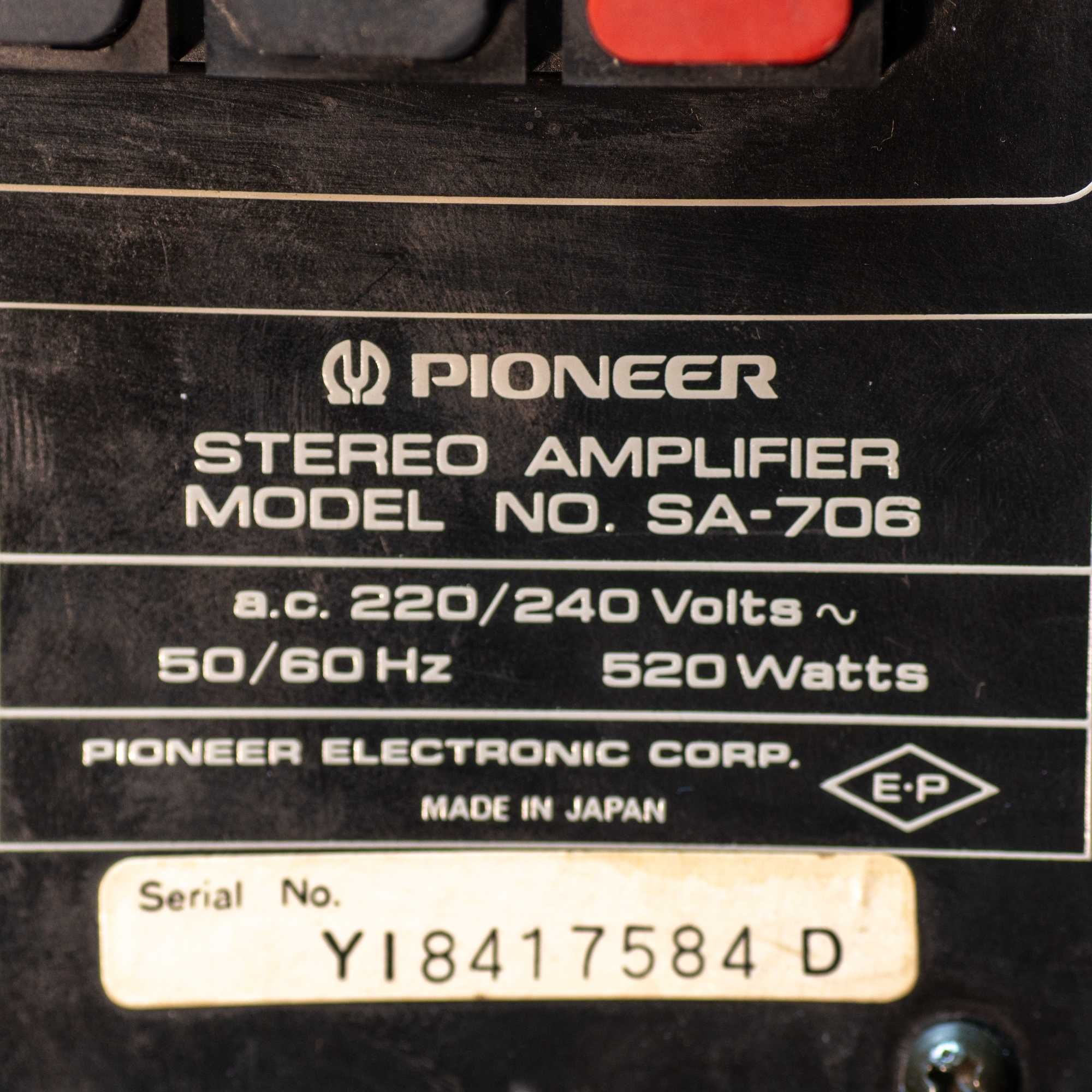 Wzmacniacz Pioneer SA-706