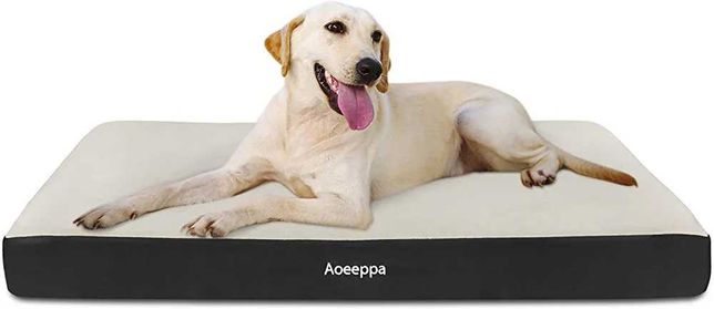 Aoeeppa Poduszka dla małych, średnich psów, ortopedyczne legowisko XL