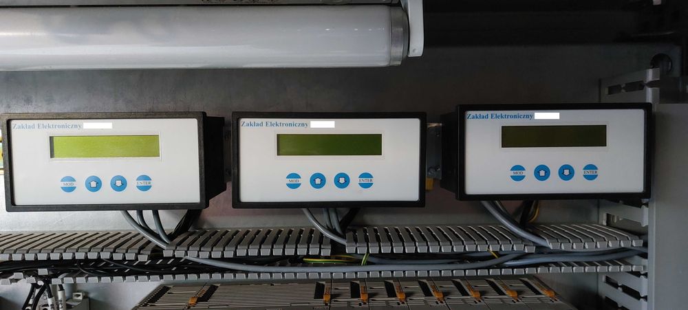 Szafa sterownicza BOS- 18M-GU-1PF-S4-Y Omron CQM1H-CPU51 JWS-600-12